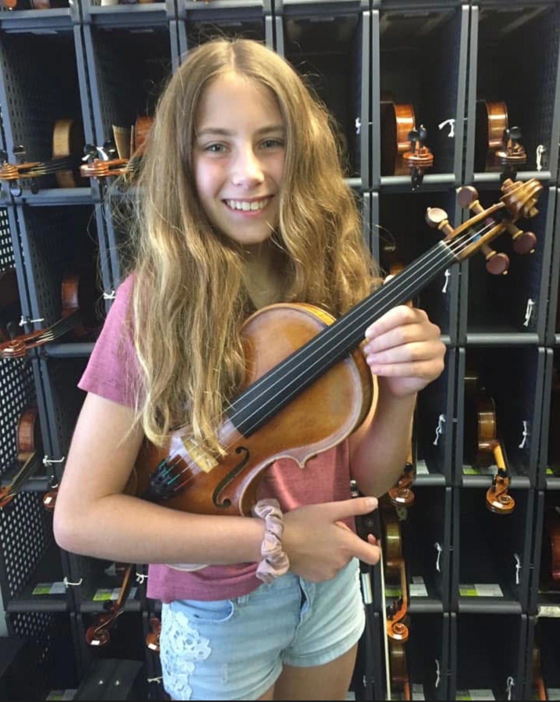 Customer at Barnesviolins