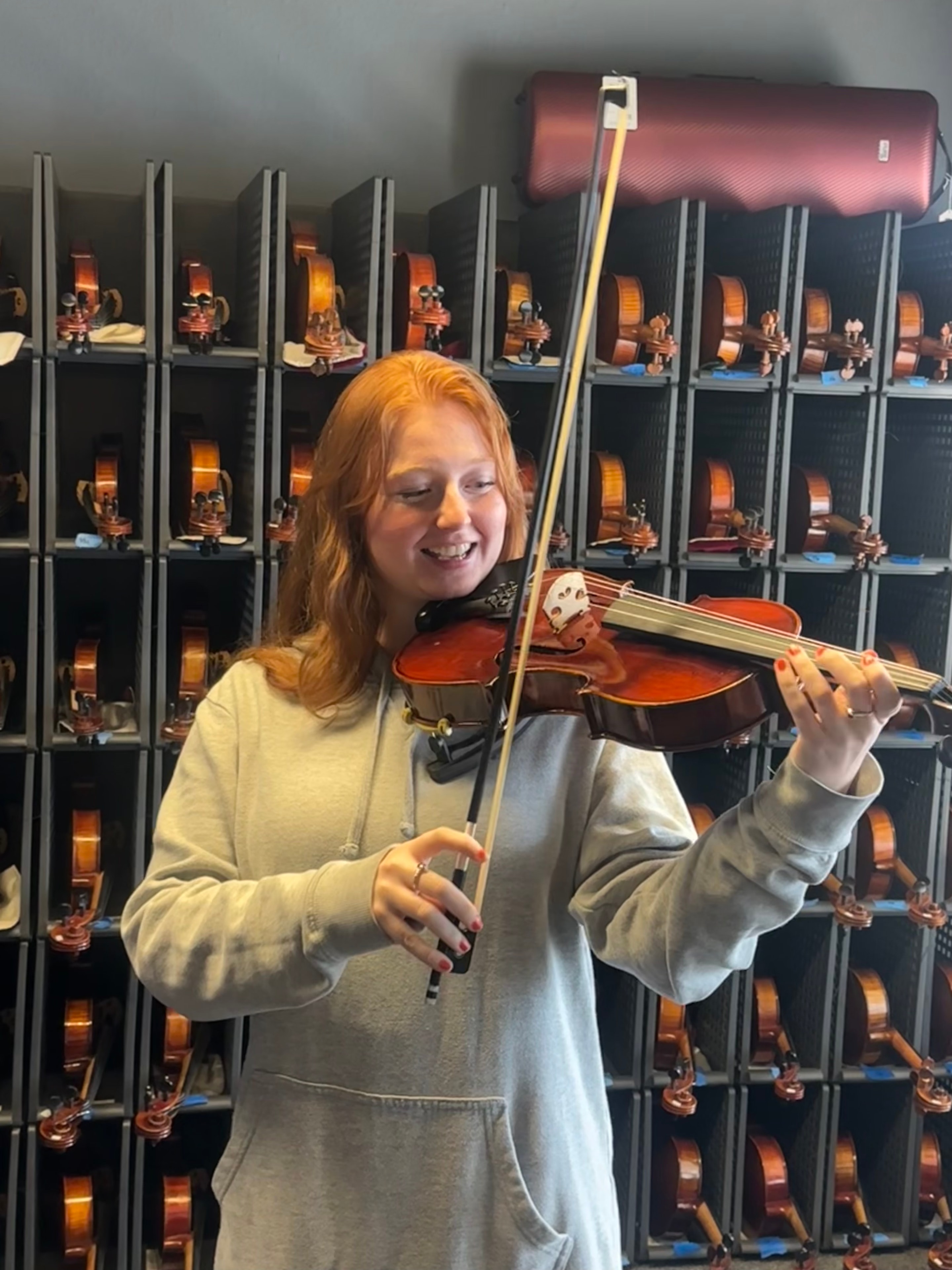 Customer at Barnesviolins