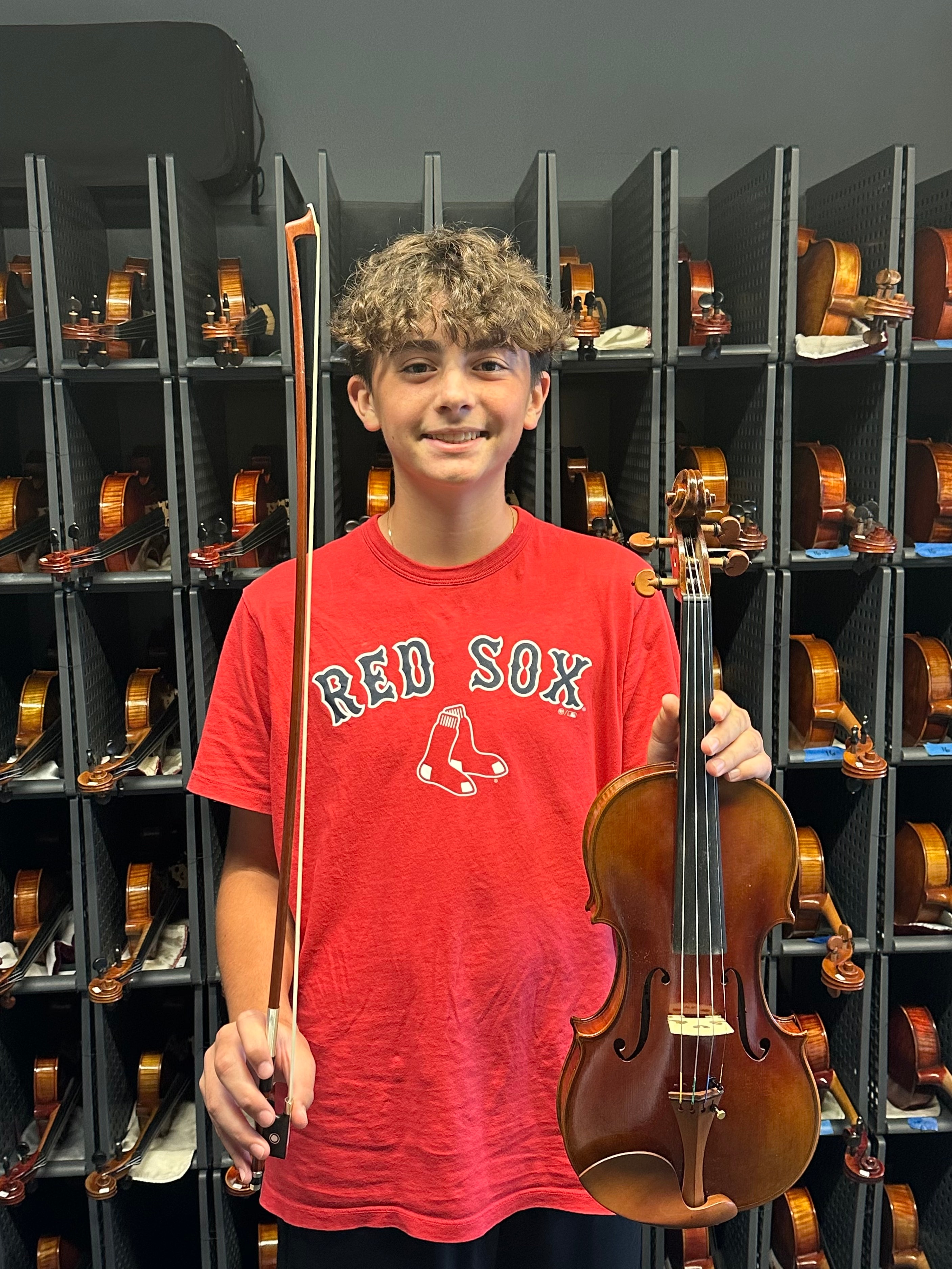 Customer at Barnesviolins