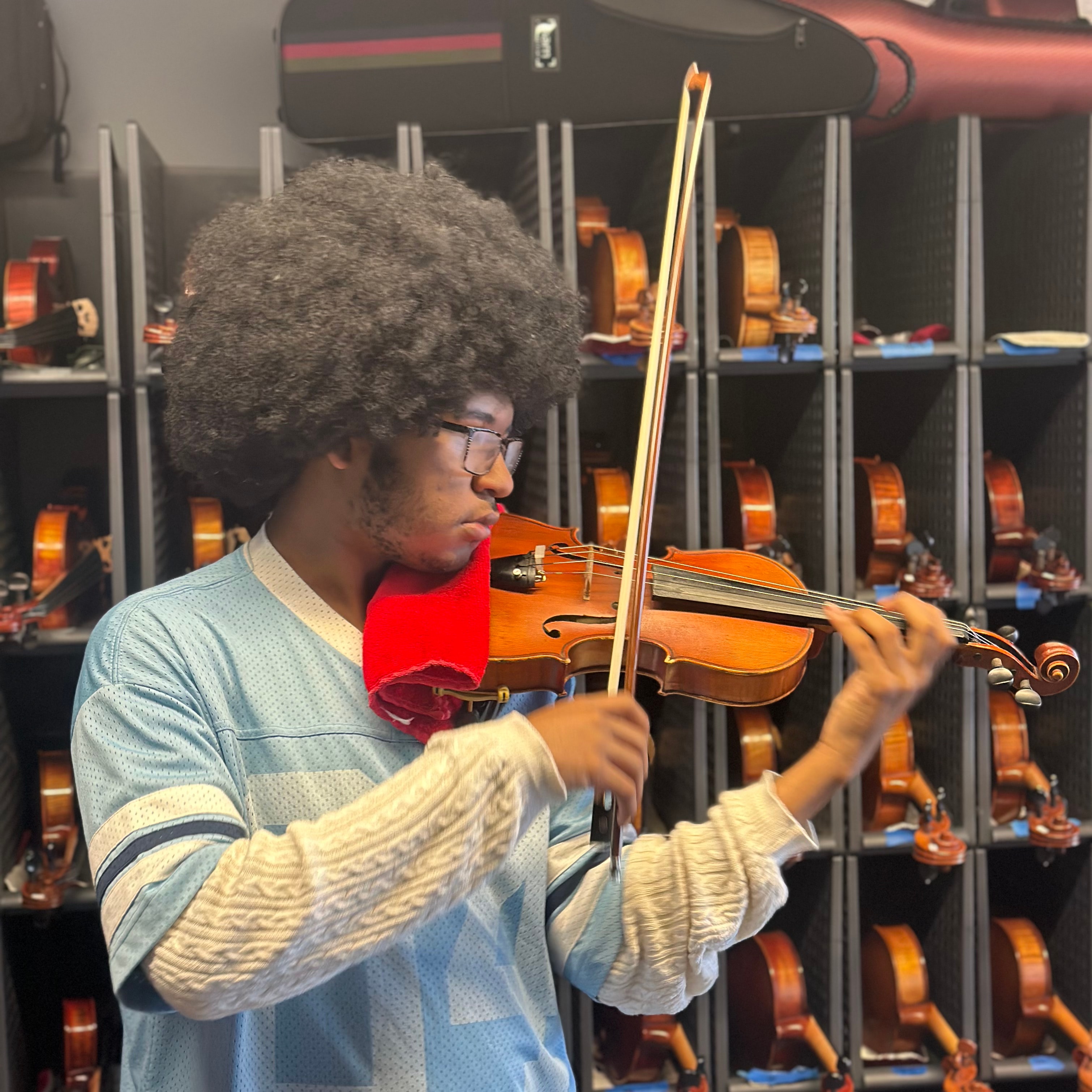 Shop life at Barnesviolins