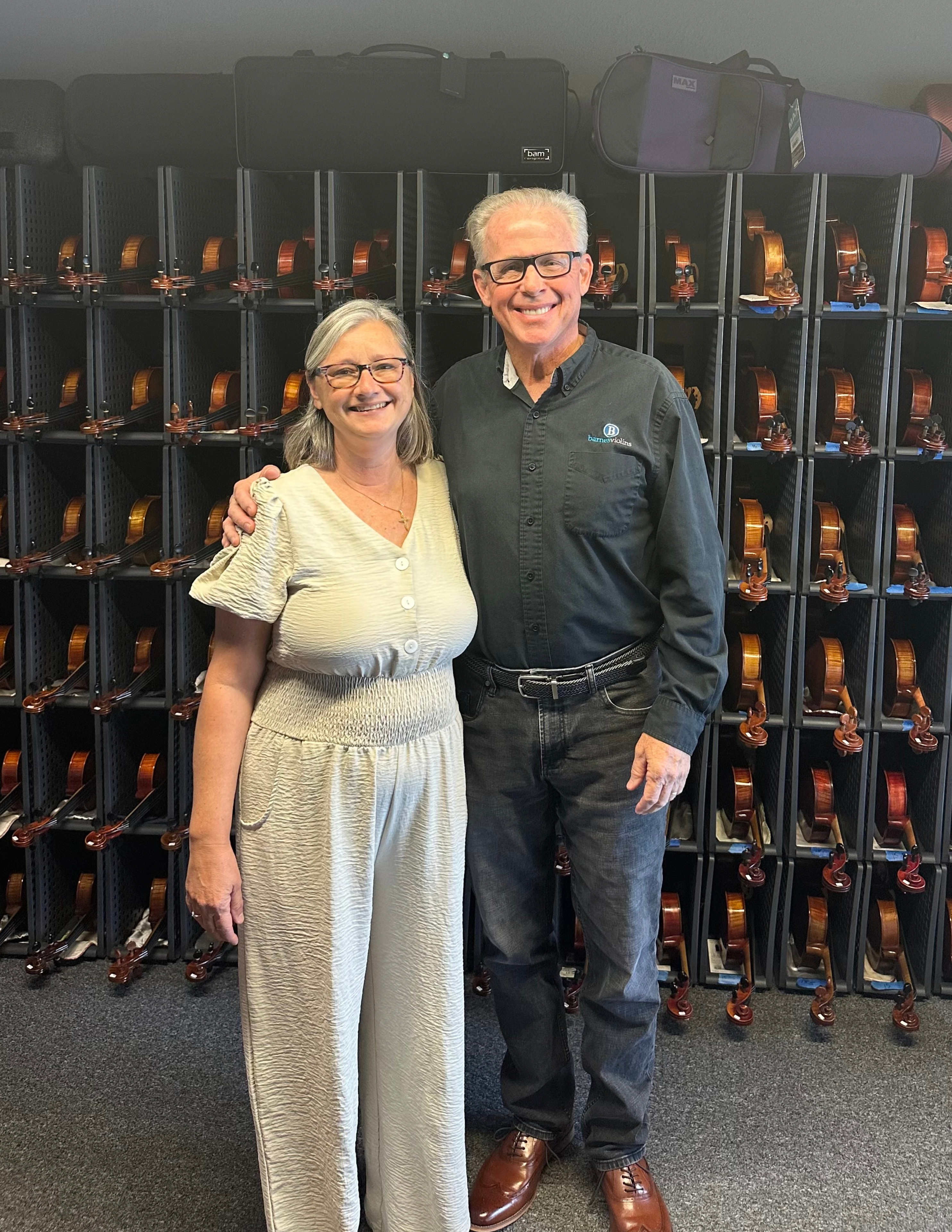 Tim and Virginia Barnes