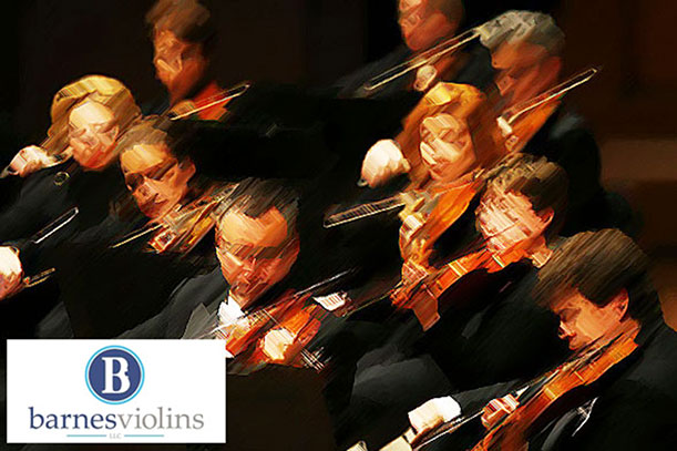 Orchestra ensemble — Barnesviolins