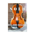 Tomas Pilar violin $15,000 - $25,000
