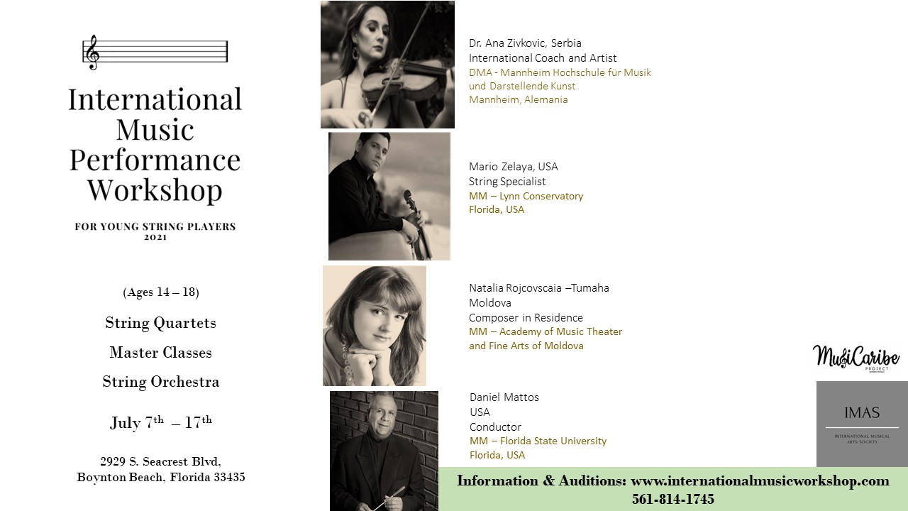 International Music Performance Workshop 2021