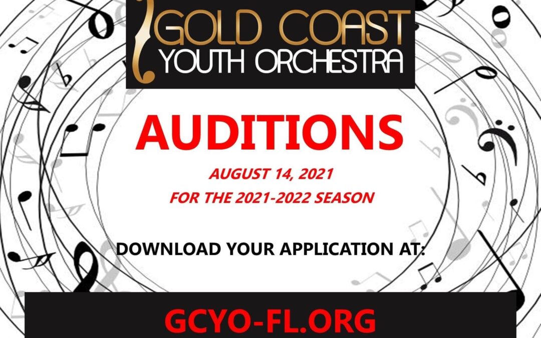 Gold Coast Youth Orchestra – Auditions 2021