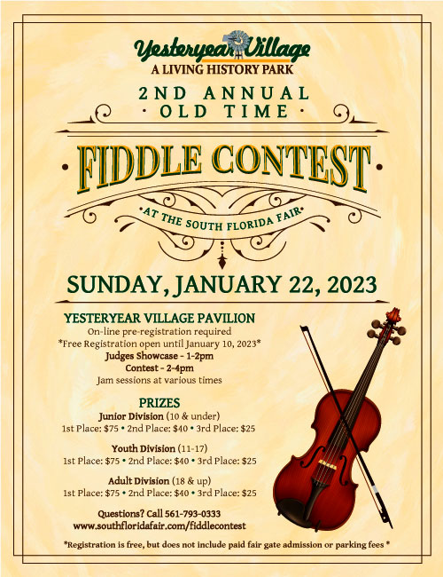 YYV Old Time Fiddle Contest 2023