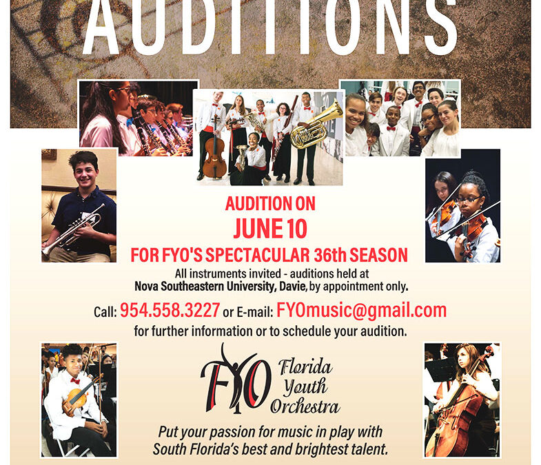 Auditions: Florida Youth Orchestra-2023