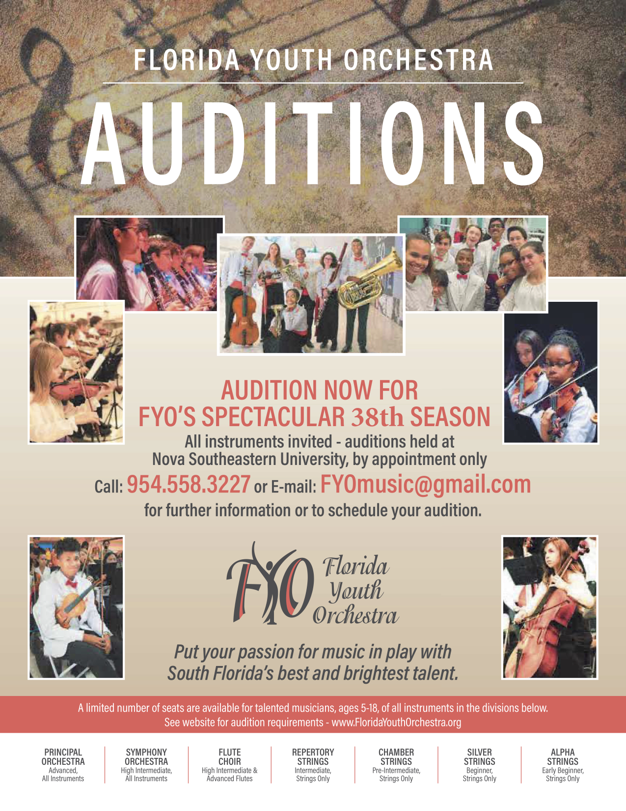 F Y O Auditions – Season 38