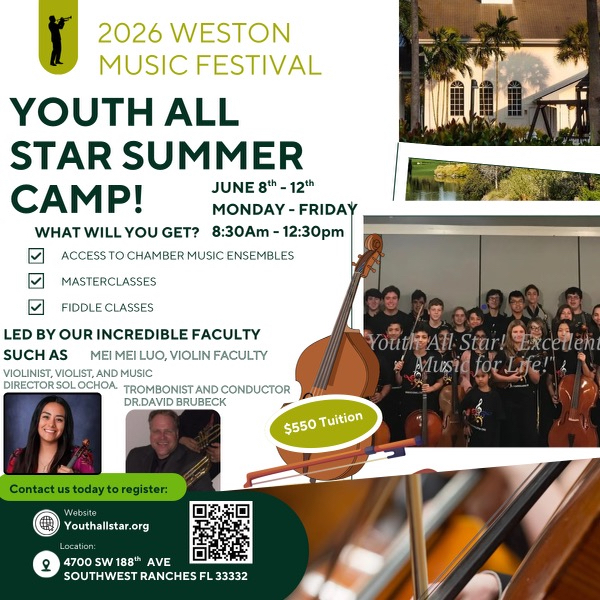Weston Music Festival 2026